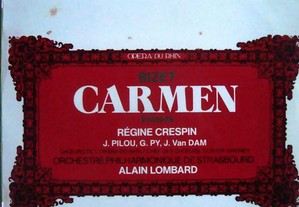 Música Vinyl LP - Georges Bizet - Carmen Opera du Rhin