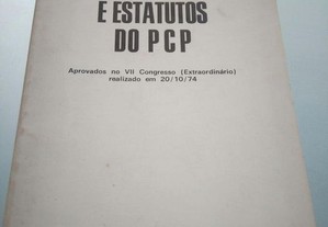Programa e Estatutos do PCP aprovados no VII Congresso (Extraordinário)