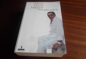 "Viver para Contá-la" de Gabriel García Márquez - 1ª Edição de 2003