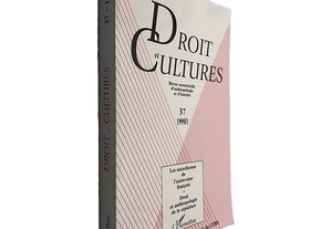 Droit et Cultures (37 - 1999-1) -