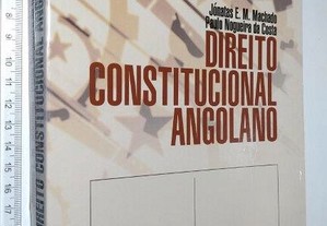Direito Constitucional Angolano - Jónatas E. M. Machado