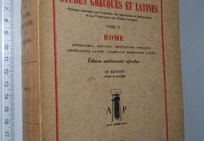 Manuel des études grecques et latines (Tome II - Rome) - L. Laurand