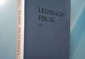 Legislação Fiscal (Ano de 1966) - Ministério das Finanças -