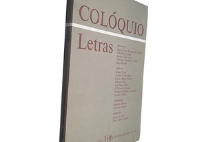 Revista Colóquio Letras (N.º 106) -