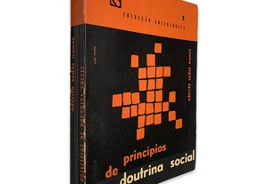 Princípios de Doutrina Social - Adérito Sedas Nunes