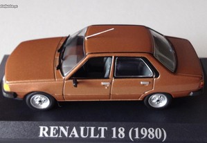 * Miniatura 1:43 Renault 18 (1980) Colecção Queridos Carros | Matricula Portuguesa