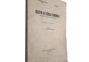 Boletim de ciências económicas (Volume II - N.º 3 - 1953) - J. J. Teixeira Ribeiro