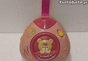 VTech Baby Lullaby Urso de Bero Projetor Msica Sons Natureza Testado Funcional