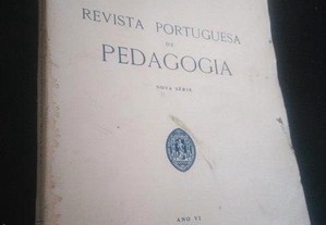 Revista Portuguesa de Pedagogia - ano VI 1972 -