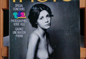 Revista antiga Photo Magazine n 55, edição francesa Setembro 1984