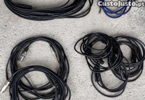 Cabos XLR Dmx Jack