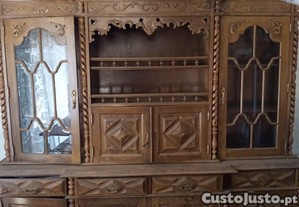 Movel Sala madeira antigo em bom estado