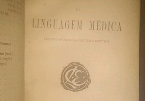 Vícios da linguagem médica, de Cândido de Figueiredo.