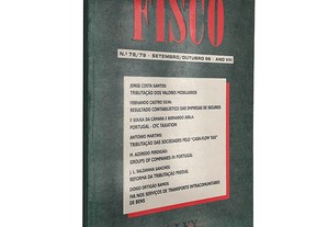 Fisco (N.º 78/79 - Setembro/Outubro 96 - Ano VIII) - Jorge Costa Santos / Fernando Castro Silva / António Martins