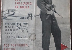 Revista Flama Êxito Aéreo em Angola 1961
