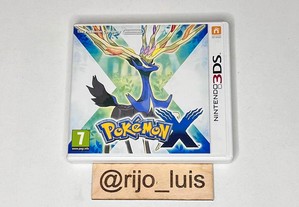 Pokémon X Nintendo 3DS completo