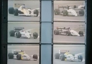 Calendários da colecção de 43 carros de Fórmula 1 edição em 1988   0,50