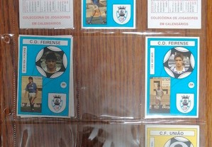 Calendários de jogadores e emblemas de futebol do ano de 1990   0,85