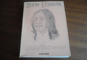 "Canções (1968 a 1980) de John Lennon - 1ª Edição de 1982