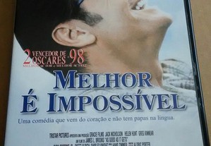 dvd Melhor É Impossível Filme com Jack Nicholson e Helen Hunt Greg Kinnear Leg.PORTUGUÊS