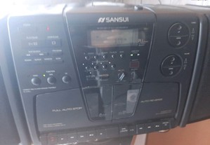 Aparelho cd / radio /cassete duplo auto reverse