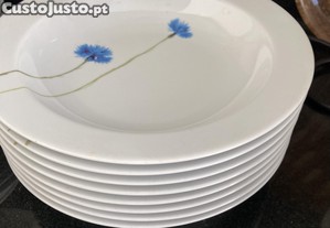 Serviço de jantar em porcelana da  Arzberg para 6