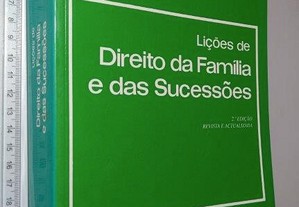 Lições De Direito Da Família E Das Sucessões - Diogo Leite De Campos