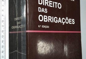 Direito Das Obrigações (6.ª Edição) - Mário Júlio De Almeida Costa