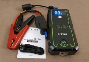 Booster 2500A Utrai Pro arrancador baterias novos caixa
