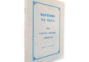 Baptismo na Água - Carlos M. F. De Oliveira