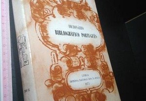 Dicionário Bibliográfico Português - Tomo IX - Inocêncio Francisco da Silva