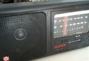 Rádio de mão estilo Vintage antigo