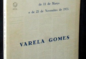 Livro Sobre os Golpes Contra-Revolucionários de 11 de Março e de 25 de Novembro de 1975