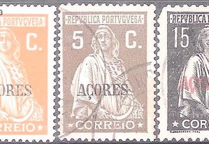 Selos Afinsa 296-297-299 Açores