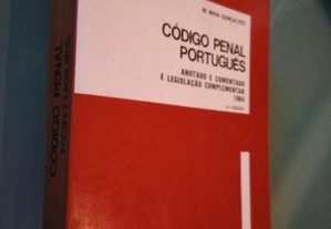 Código Penal Português Anotado e Comentado (1984) - M. Maia Gonçalves