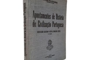 Apontamentos de História de Civilização Portuguesa - Domingos Alves Grandinho