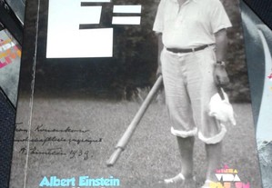 Albert Einstein prefacio Nuno Crato da Minha Vida dava um Livro
