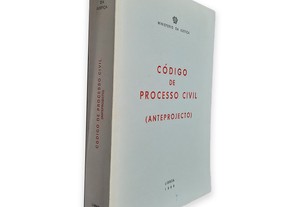 Código de Processo Civil (Anteprojecto 1968) -