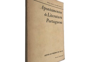 Apontamentos de Literatura Portuguesa - Maria Leonor Carvalhão Buescu