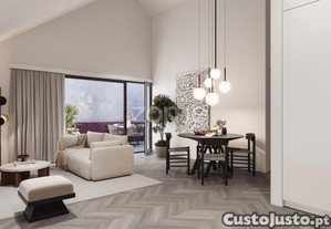 Apartamento T1 Duplex Novo Terraço Garagem Vila...