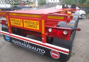 Semi-reboque Porta-contentores/ Bobines