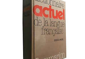 Dictionnaire actuel de la langue française