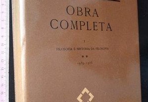 Filosofia e história da filosofia (1939-1955) - Joaquim de Carvalho