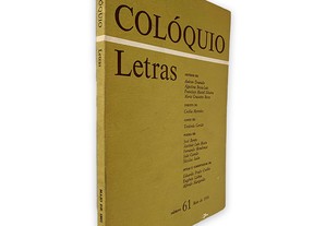 Revista Colóquio Letras n.º 61 -