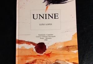 Unine, de Leão Lopes. Com dedicatória do autor.