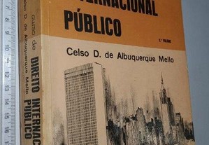 Curso de Direito Internacional Público (2.° volume) - Celso D. de Albuquerque Mello
