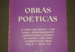 Obras poéticas de Manuel Bandeira.