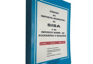 Código do imposto municipal de Sisa e do imposto sobre as sucessões e doações (1992)