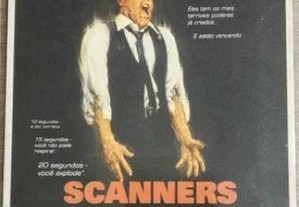 raríssimo dvd duplo: David Cronenberg "Scanners"