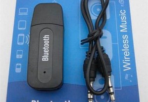 Adaptador USB Bluetooth Wireless Jack 3,5 Audio